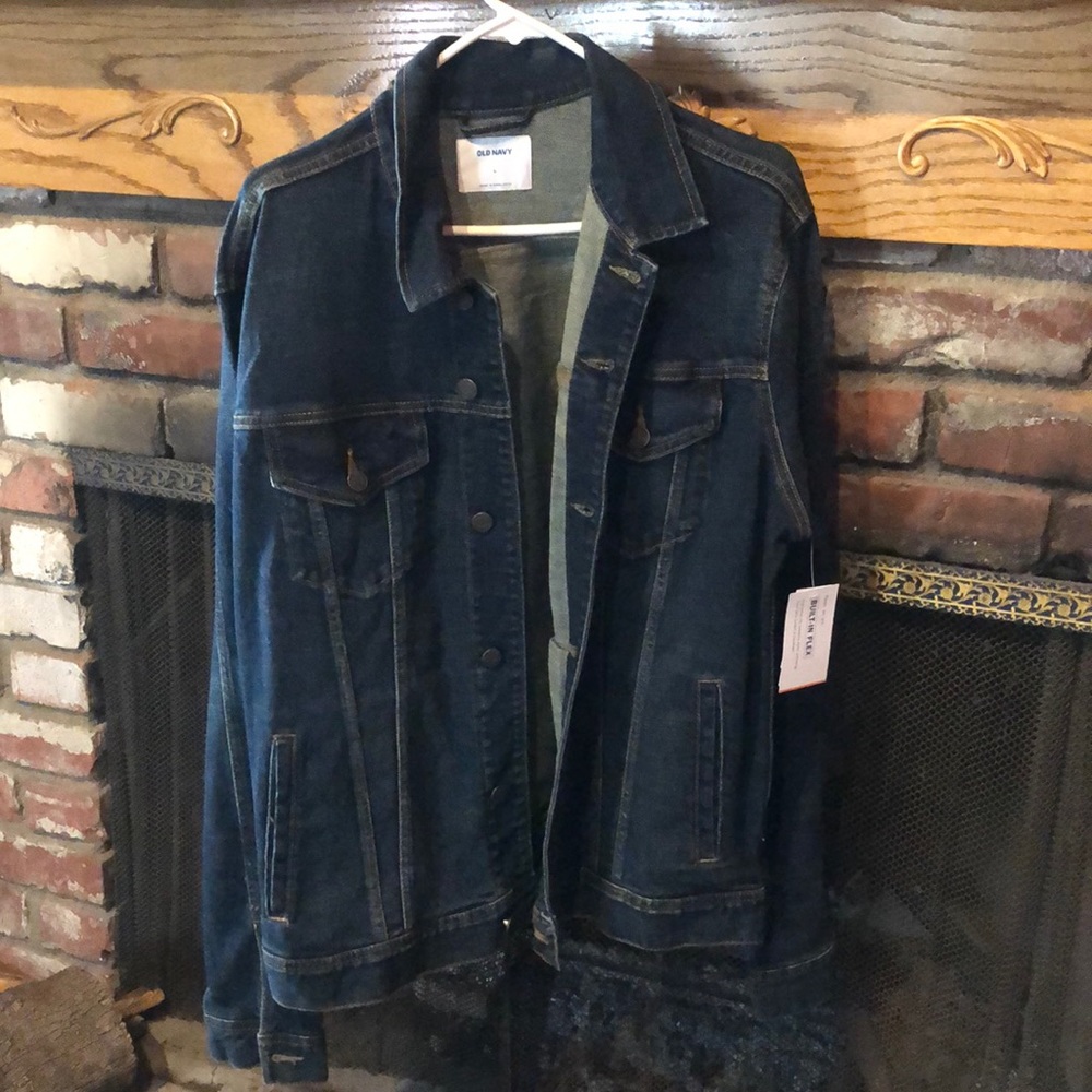 Old Navy denim jacket brand new with tags Size L
